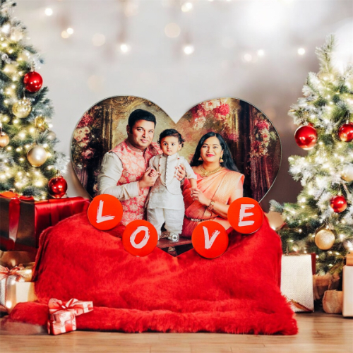 Heart Acrylic Photo Stand