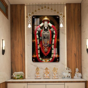 Lord Balaji Acrylic Photo Frame – UV Printed | 5mm Thickness | Wall Mountable